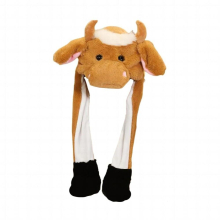 Girl Hat Animal Ear Women Cap Jumping Headgear Comfortable Headwear Toy
