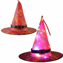 Glowing Witch Hat Children for Halloween Girls Accessories Funny