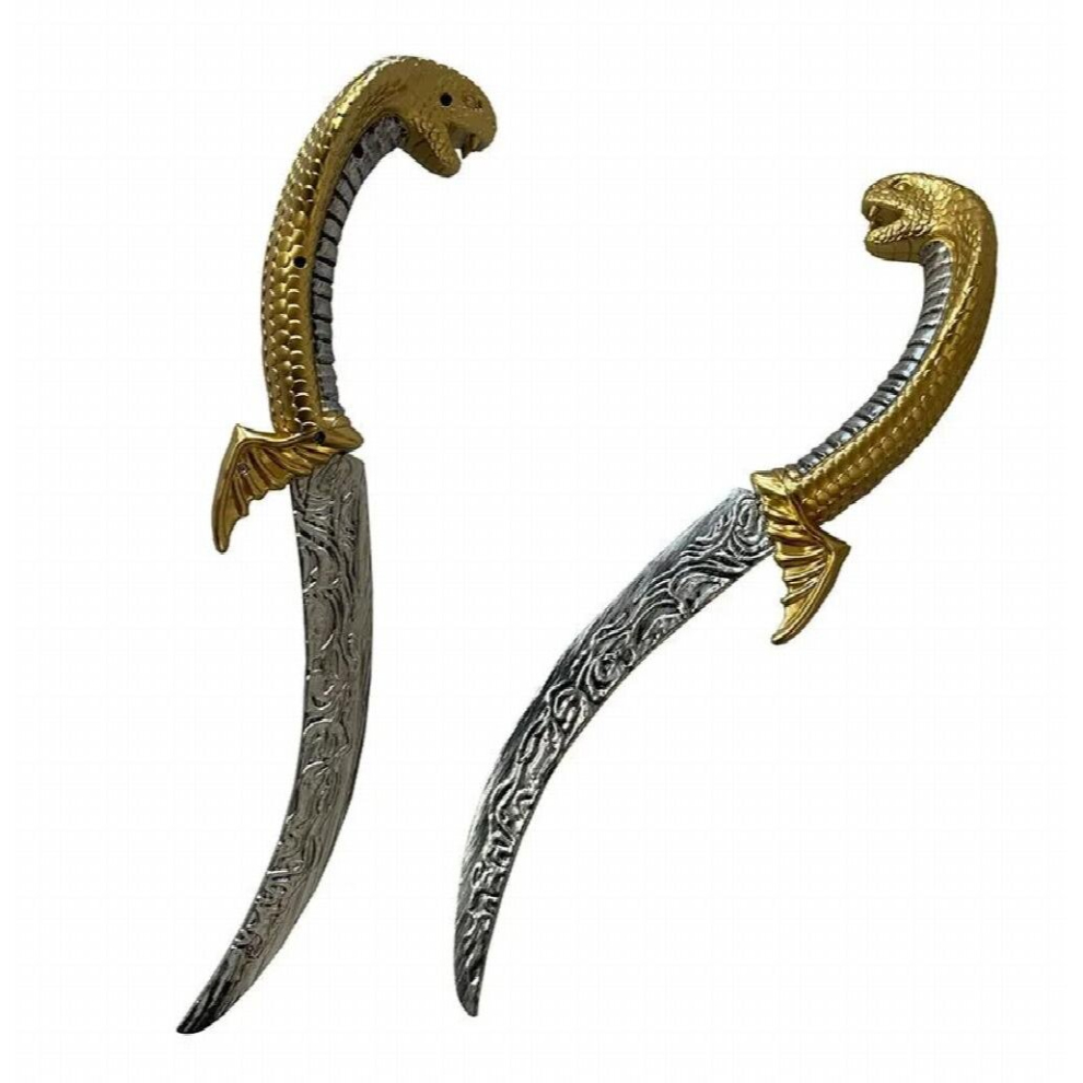 Party Plastic Snake Head Wings Dagger cosplay Halloween props kids
