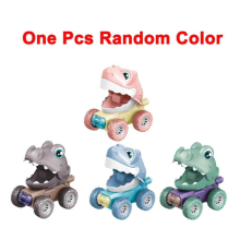Press Pull Back Crocodile Shark Cartoon Car Toys Funny Kids Educational Press And Go Toys
