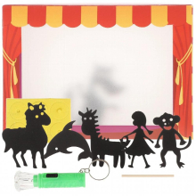 Shadow Puppet Puppetry Toy Puppets Chinese Traditional Kids Theater Hand Plaything Kit Culture Educational Toys Prop Learning