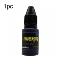 1pc textile ink 10ml Flash Refill Ink Inking Seal Stamp for fabric Paper Scrapbooking Seal Office School Supplies ink