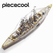 3D Metal Puzzle Model Building Kits - Nagato Class Battleship Jigsaw Toy ,Christmas Birthday for Adults Kids