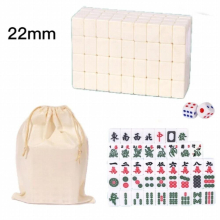 144pcs/set Mini Mahjongs Chinese Traditional Mahjongs Board Game Family Toys Exquisitely Carved Numbers And Chinese Characters