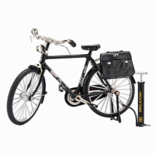DIY Retro Bicycle Model Mini Alloy Bicycle Simulation Finger Mountain Bike Children Bicycle Collection