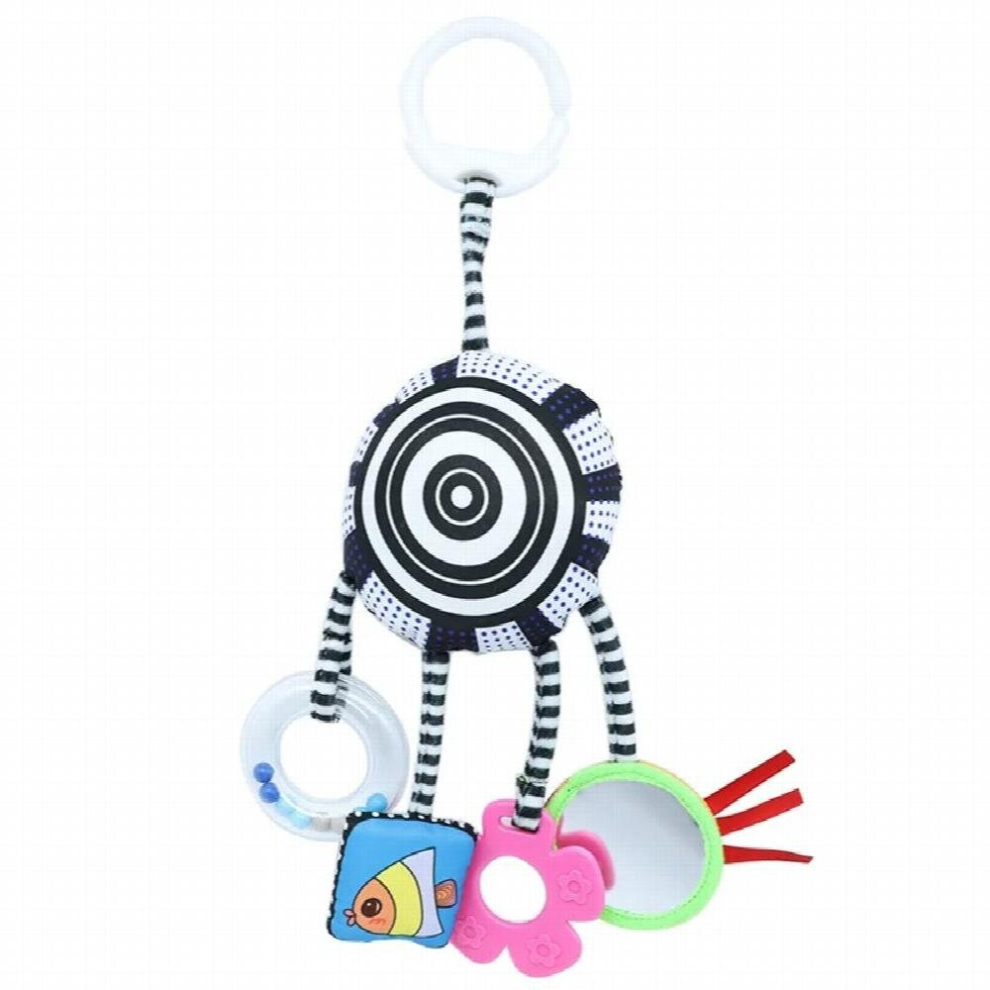 Baby Musical Crib Mobile with Night Lights and Rotation Rattles Remote Control Comfort Toy for Newborn Infant Boys Girls Toddles