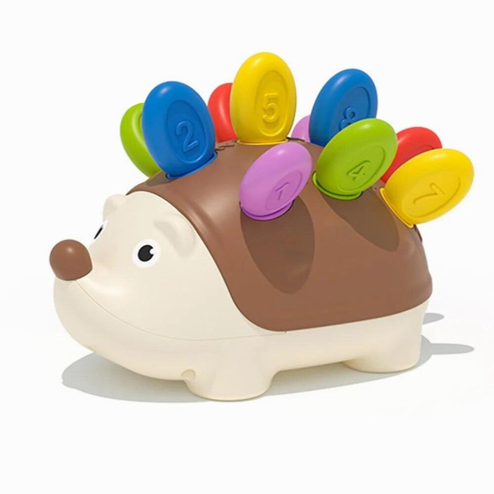 Hedgehog Montessori Toys Baby Concentration Training Early Education Toys Fine Motor and Sensory Toys Spelling Little Hedgehog