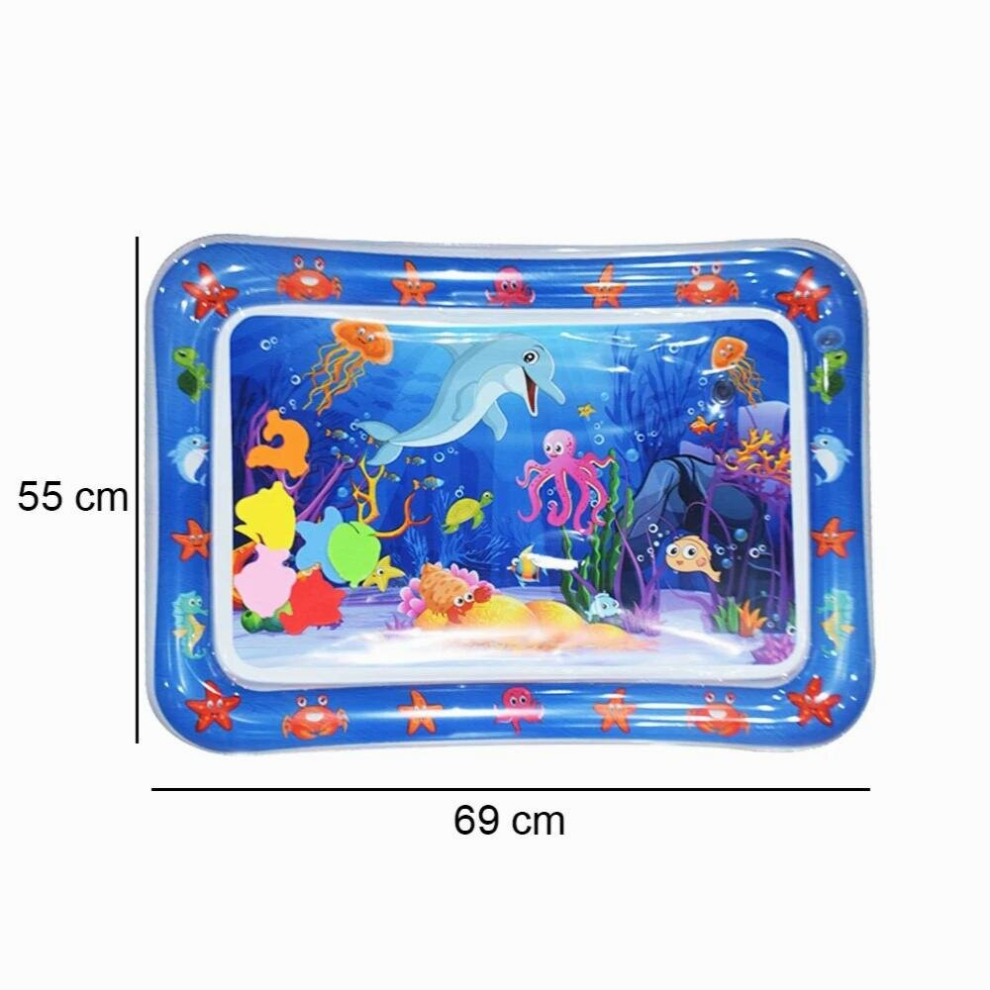 Baby Water Play Mat Inflatable Toys Childrens Mat Kids Thicken PVC Playmat Toddler Activity Play Center Water Mat for Babies