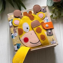 Busy Book Baby Felt Quiet Book Montessori Toys Toddler Travel Plane & Car Sensory Activity Learning Educational Cloth Books Toy