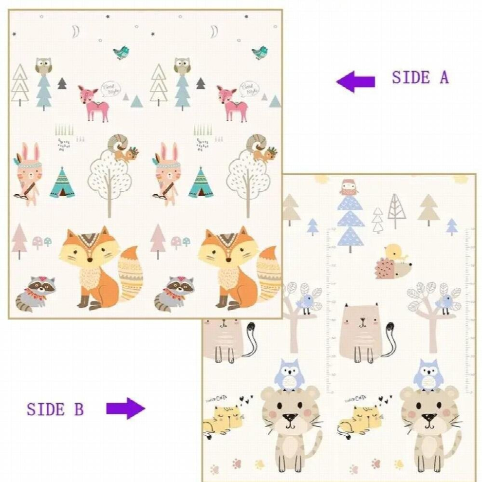 Baby Play Mats Activities Mat For Baby Game Mat Waterproof Childrens Rug Mother Kids Crawling Play Mats Folding Soft Carpet