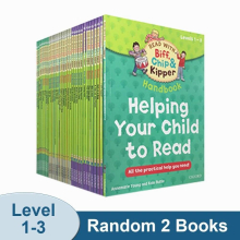 Random 2 Books Oxford Reading Tree Biff Chip&Kipper Level 1-12 English Picture Book for Kids Bedtime Story Reading Learning Toys
