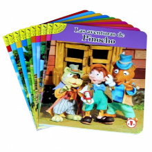 10Pcs Children Montessori in Spanish Stories Books Cartoon Fairy Tale Storybooks Educational for 3-8 Baby Learning Book