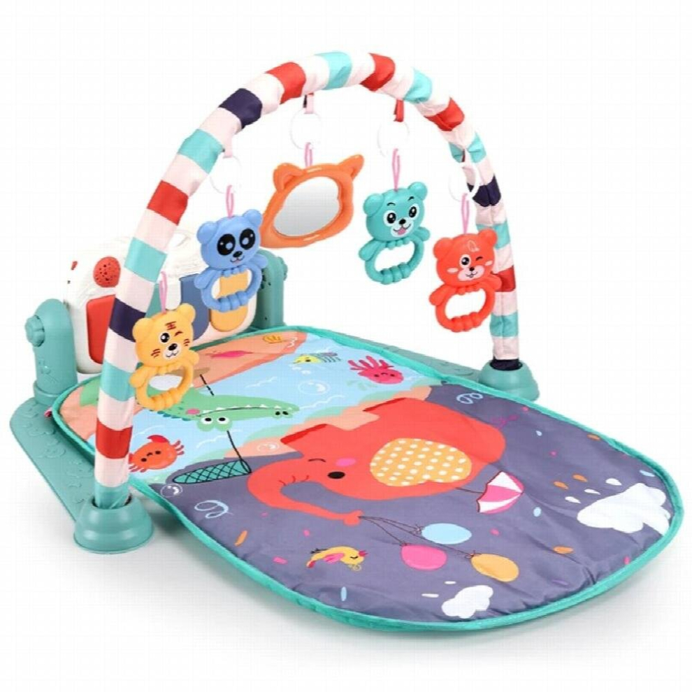 Baby Music Rack Play Mat Kid Rug Puzzle Carpet Piano Keyboard Infant Playmat Early Education Crawling Game Toy For Newborn