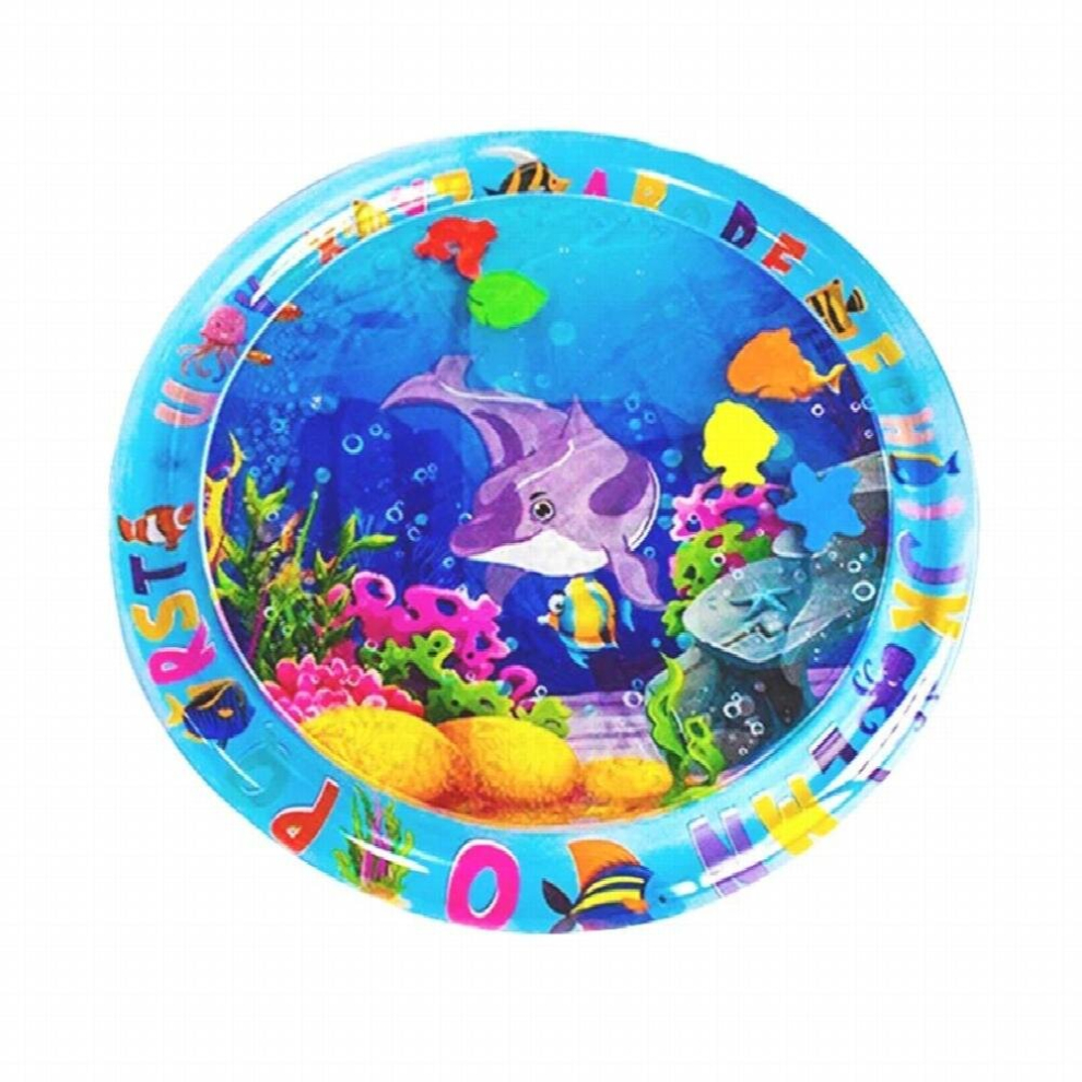 Novel PVC Round Baby Water Play Mat Large Area Baby Water Playing Mat Kids Playing Pad
