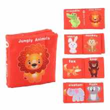 Montessori Early Educational Books for Baby 0 12 Month Toddler Fabric Soft Cloth Book for 1 Year Old Baby Learning Game Gift