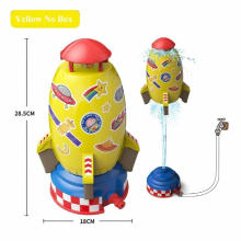 Bath Flying Jet Rocket Small Fountain 360 Degree Rotating Sprinkler Water Outdoor Pool Party Childrens Summer Toy