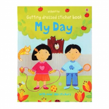 3-8age Toddler Sticker books Preschool Kindergarten Montessori Kids English Books with Stickers Learning for Kindergarten