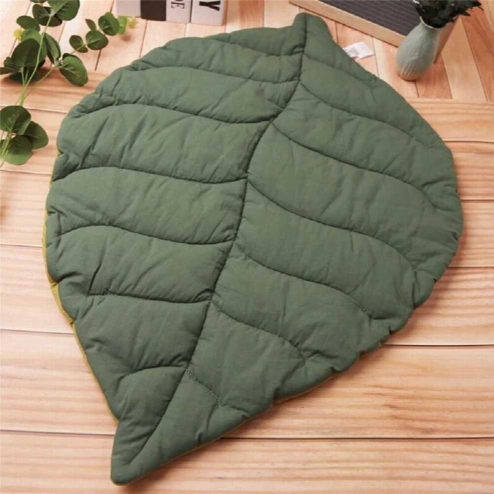 1pc Baby Play Mat Nordic Cotton Leaf Leaves Blanket Soft Rugs Child Crawling Blanket Cartoon Baby Play Mats Kid Room Decoration