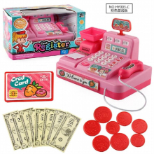 Girls Go Home Supermarket Cash Register Toy Lights Music Role Play Cash Register Parent-child Birthday