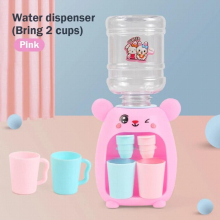 Childrens Toys Simulation Water Dispenser with Cup Mini Fun Drinking Fountain Play House Kids Toys for Girls