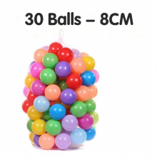 Soft Plastic Ball Pit Toys 80Mm Ocean Balls Eco-Friendly Balls for Childrens Pool Ocean Wave Ball Pit Colorful Balls for Kids