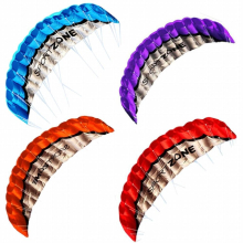 High 1.8 m Dual Line 4 Colors Parafoil Parachute Sports Beach Kite Easy to Fly