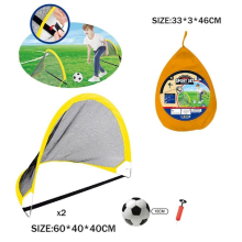 2In1 Portable Football Goal Net Soccer Folding Training Gate Net for Kids Outdoor Sport Toy Lawn Garden Toy Parent-Child Toys