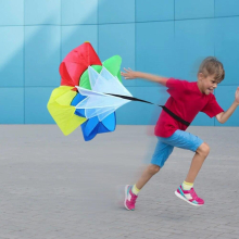 Umbrella Drag Drills Resistance Physical Speed Training Parachute Fitness Running Gym Equipment Children Kids