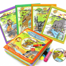 Coolplay Magic Water Drawing Book Coloring Book Painting Board Doodle Book in Drawing Toys Educational Toys for Kids Xmas