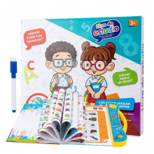 English Spanish Language Reading Book Multifunction Reading Machine Learning for Kid Early Education E-Book Teaching Toys