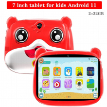 Android 11 Learning Tablet for Kids 7 Inch 2GB 32GB Kids Tablet Toddler Educational Toy Gift for Children HD Dual Cameras