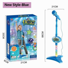 Newest Kids Microphone with Stand for children Music Instrument Toys karaoke mic Educational Toy Birthday Gift for Girl Boy
