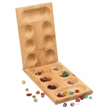Mancala African Gem Chess Classic Strategy Puzzle Toys Party Game Folding Chess Board Children Educational Logical Thinking Toys