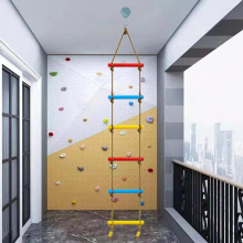 Six Gear Ladder Outdoor Indoor Educational Toys Climbing Rocker Hanging Rope Indoor Fitness Equipment For Kid Baby Swing