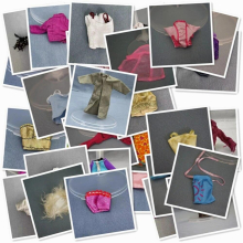 Monstering High Doll for doll Dressing Soft Casual Wear Clothes Outfit Doll Clothing Girl Toys Set