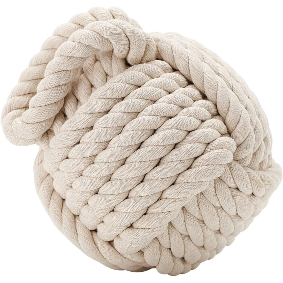 Rope Knot Door Nautical Theme Decorative Yarn Door Stopper Wedge