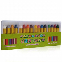 16 Colors Painted Face Crayons Children Face Body Painting Makeup Crayons for Halloween Costume Party Cosplay Paint Prop