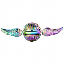Golden Snitch Cupid Fidget Spinner Antistress Hand Rotation Fidget Toys Angel Wings Hand Spinner Metal Toys for Kids Gift