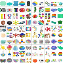 5-50pcs/lot Fidget Toys anti-stress push for adults and children soft sensory anti-stress and decompression toys