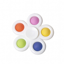 Tie Dye Fidget Spinner Pop Finger Toys Push Bubble Hand Spinner for ADHD Anxiety Stress Relief Sensory for Kids