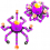 Transformable Fingertip Spinner, Fidget Spinner Decompression Gift, Deformable DIY Mechanical Chain Robot Fingertip Gyros 7
