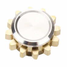 Mini Gear Alloy Spinning Tops Stress Pocket Toy Interactive Emotional Smooth Toy for Anxiety Relief ADD OCD Hand Therapy