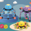 Transformable Fingertip Spinner, Fidget Spinner Decompression Gift, Deformable DIY Mechanical Chain Robot Fingertip Gyros 4