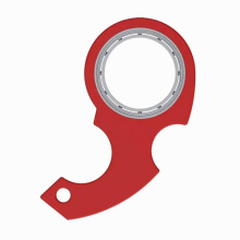 Keychain Fidget Spinner Portable Fingertip Spinner Rich Anti-anxiety Kids Adults Anti-anxiety Fingertip Toy