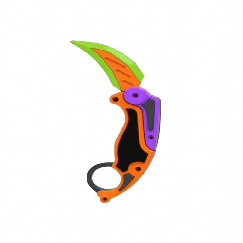 3D HOT Explosive Gravity Folding Claw Butterfly Claw Gravity Jumping Quick Push Decompression Toy