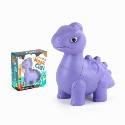 Cube Toy Durable Development Simulated Animal Finger Cube Birthday Gift Dinosaur Cube Toy Cube 2
