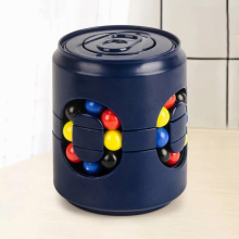 3D Rotating Magic Beans Cube Antistress Can Puzzle Adult Decompression Toys for Kids Children Finger Fidget Spinner Sensory Toy