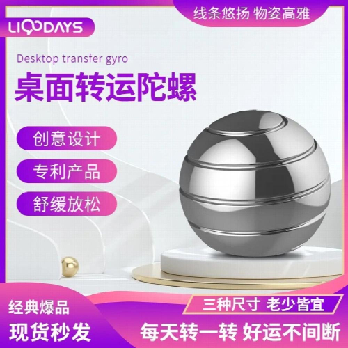 Ultimate Stress Relief Fidget Spinner with Detachable Rotating Sphere 1