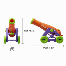 Car Rocket Launcher Practical Mortar Launcher Car Radish Toys Multifunctional Radish Rocket Launchers Professional Mini Car