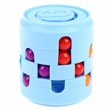Multiple Functions Fidget Spinner Magic Colorful Beans Finger Spinning Relieves Stress Decompression Tool For Children And Adult